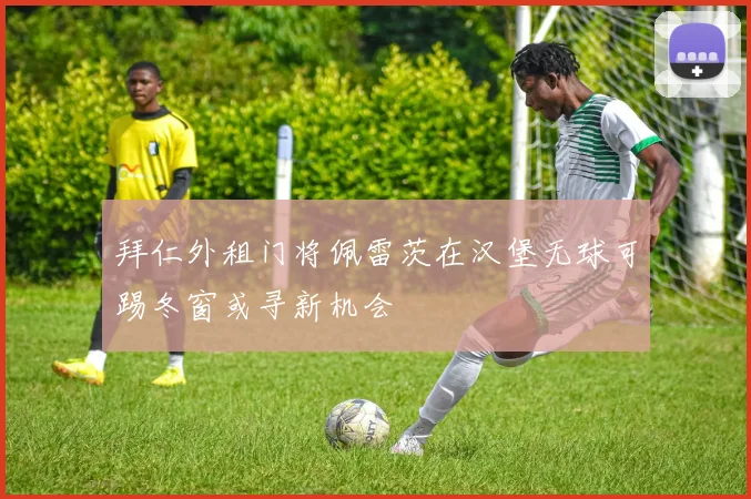 拜仁外租门将佩雷茨在汉堡无球可踢冬窗或寻新机会